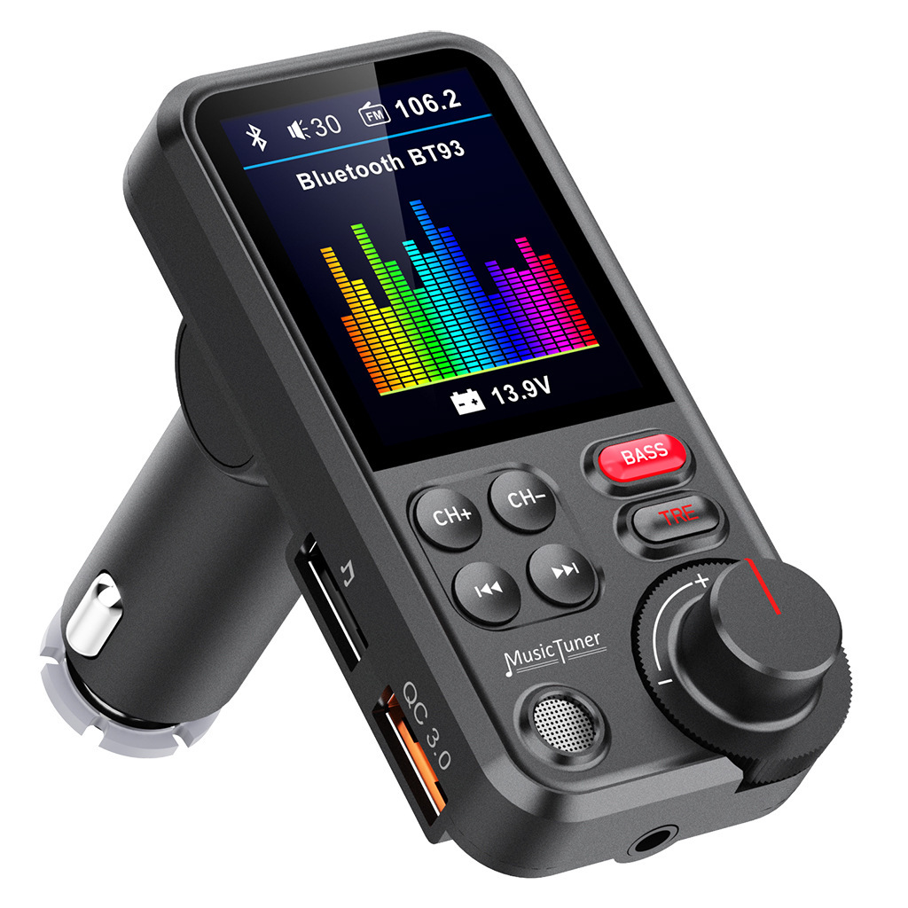 Audio Music Equalizer - FM Transmitter Car MP3 Player USB