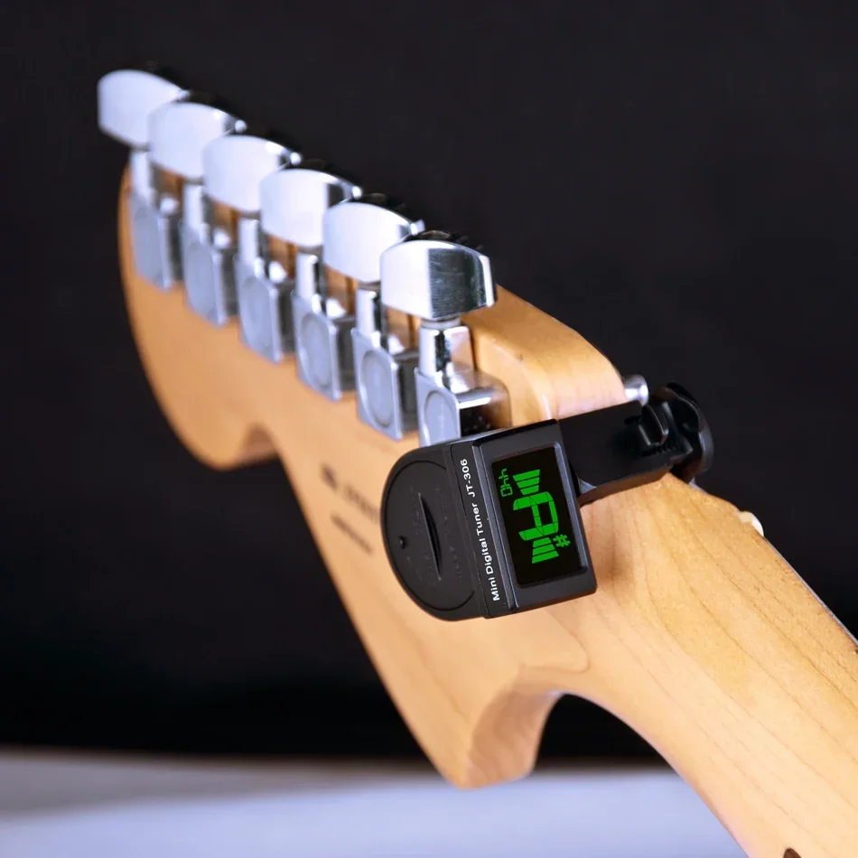 Guitar Tuner Clip - JT-306 Mini Guitar Tuner Digital LCD