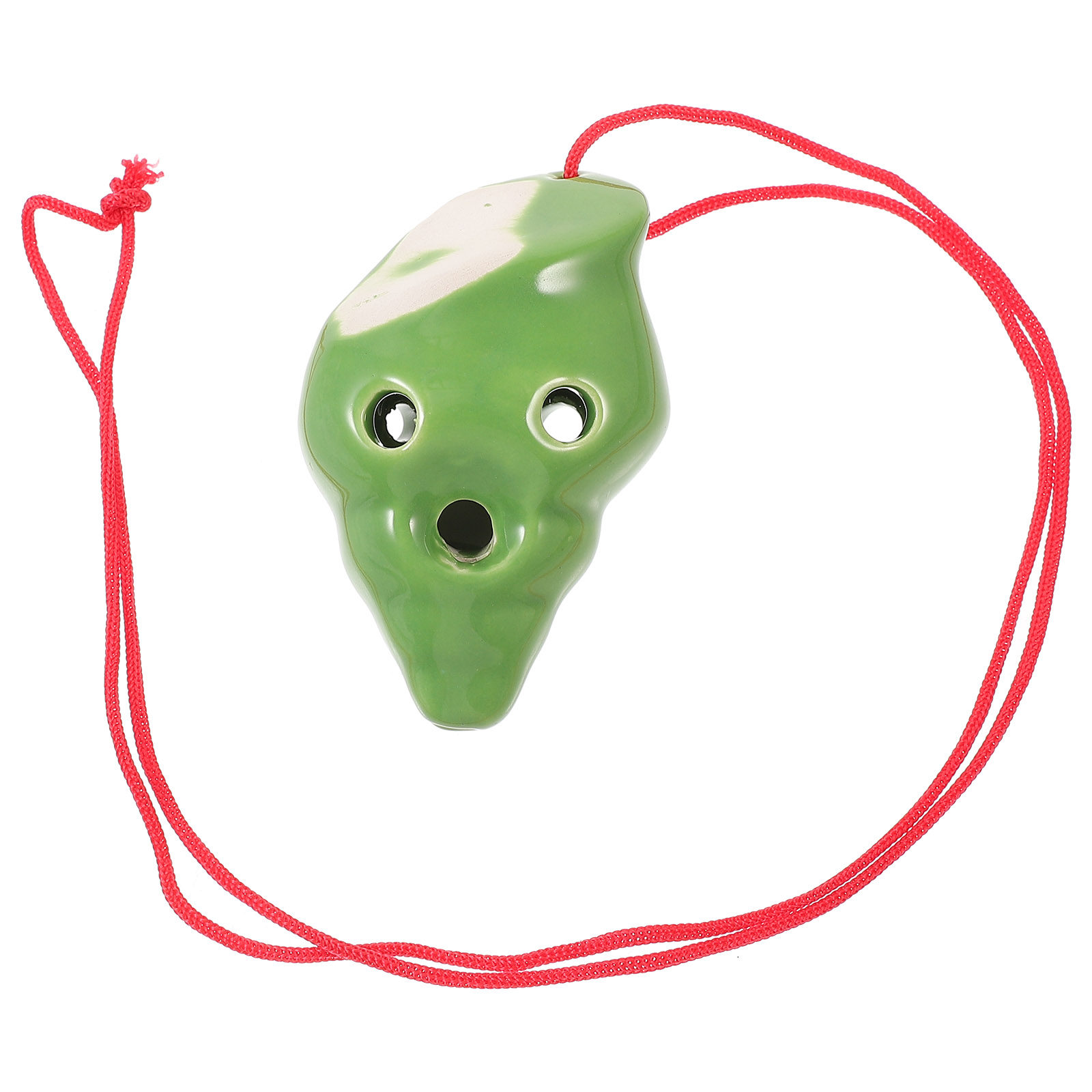 Ocarina Ceramic - Beginner Friendly 6-Hole Ceramic Ocarina Conch