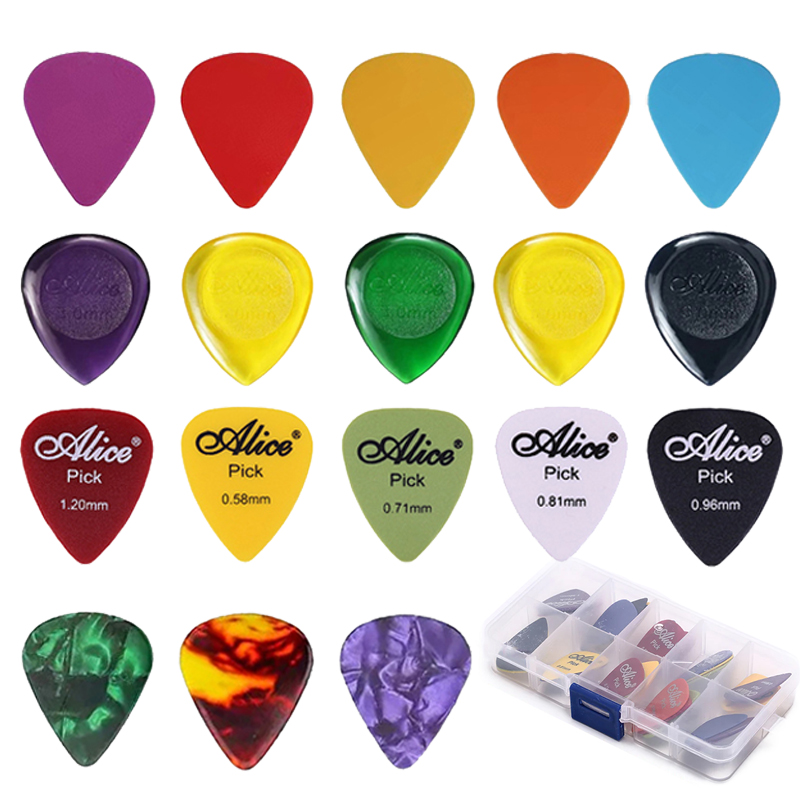 Electric Guitar Pick Pack - 30PCS Guitar Picks Set – Celluloid
