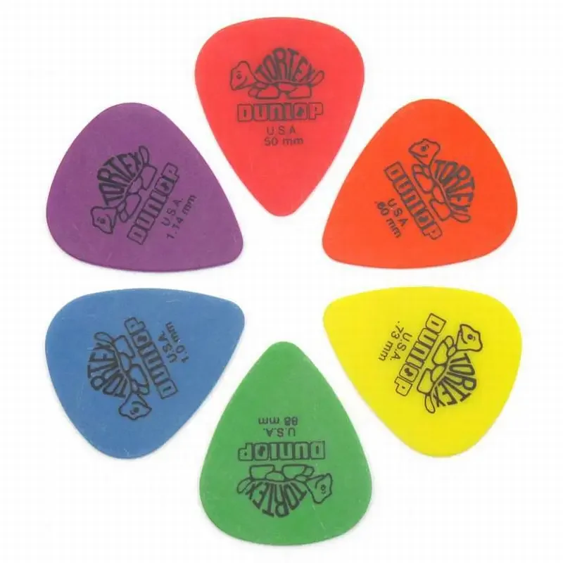 Electric Guitar Pick Pack - 10pcs Dunlop Guitar Picks Electric Guitar