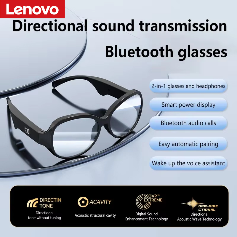 Mix Audio Music - Lenovo Smart Bluetooth Glasses Bluetooth 5.4
