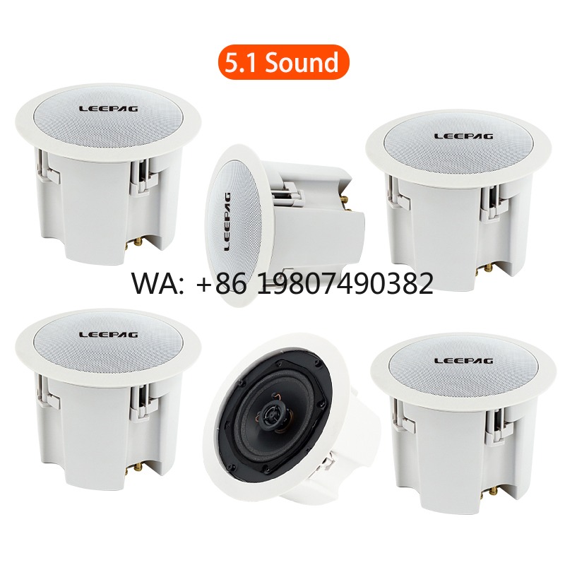 Audio Music Background Free - Waterproof WiFi Bluetooth Ceiling Speaker, Wireless