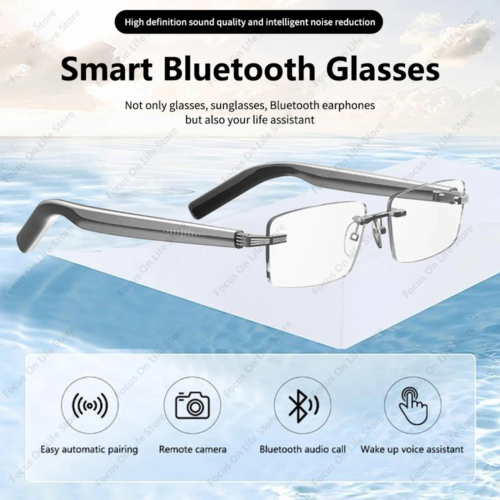 Smart Bluetooth Glasses Wirele - Mix Audio Music 评论和价格