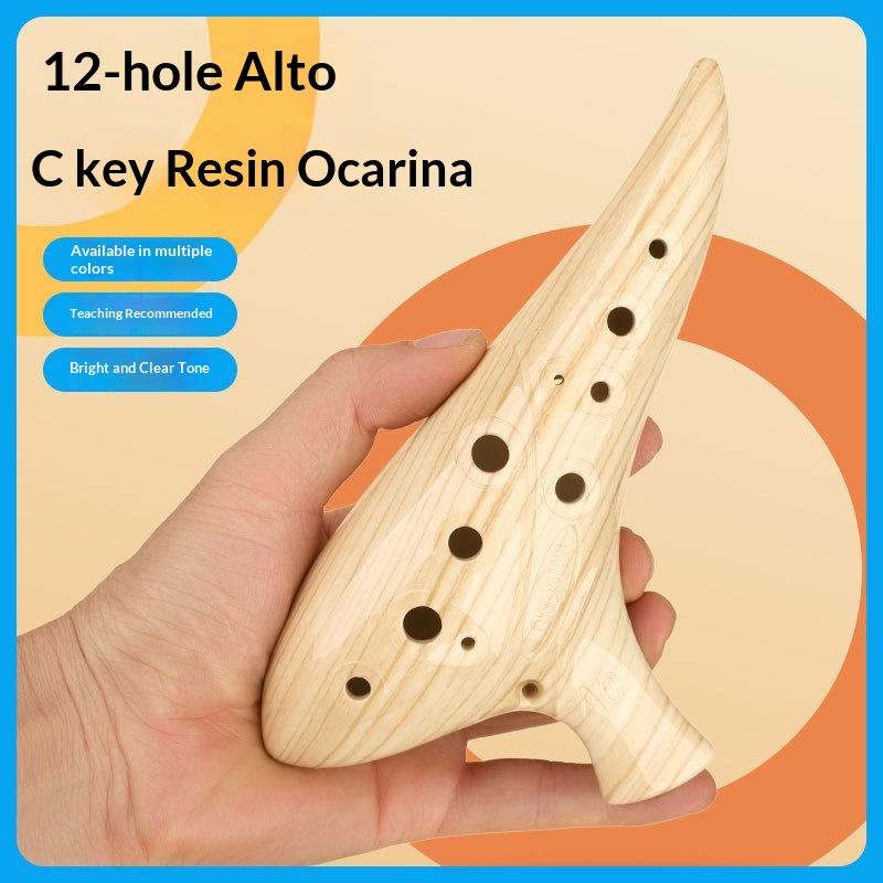 NEW 12 Hole Ocarina Instrument - Ocarina Ceramic 评论和价格