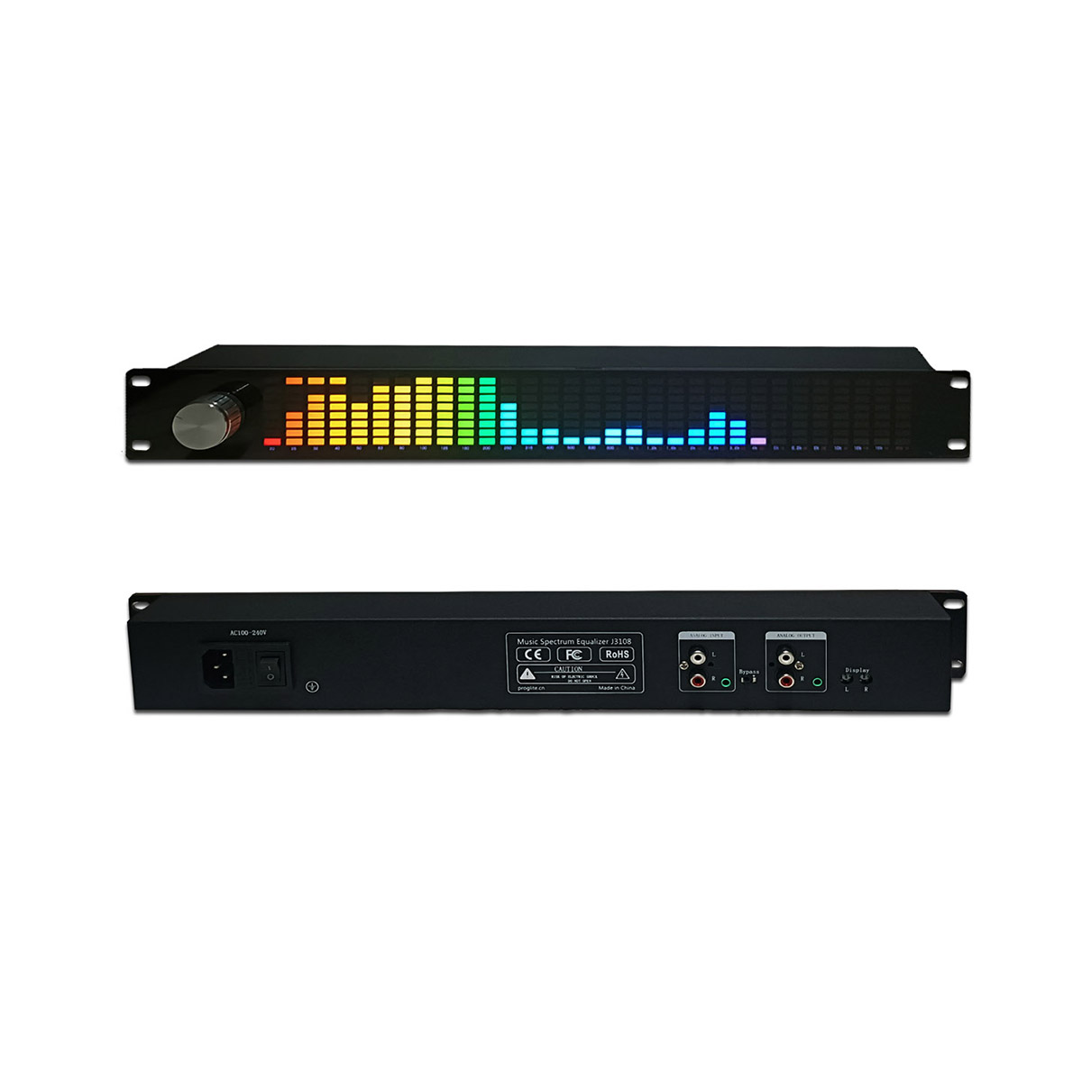 1.5U Music Spectrum Digital Eq - Audio Music Equalizer 评论和价格