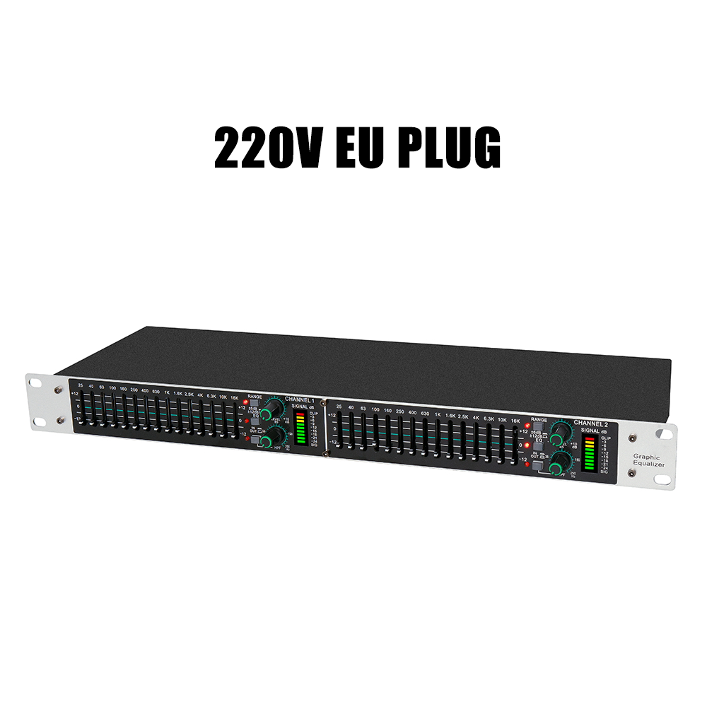 Eq215 Dual 15-Band Graphic Equ - Audio Music Equalizer 评论和价格