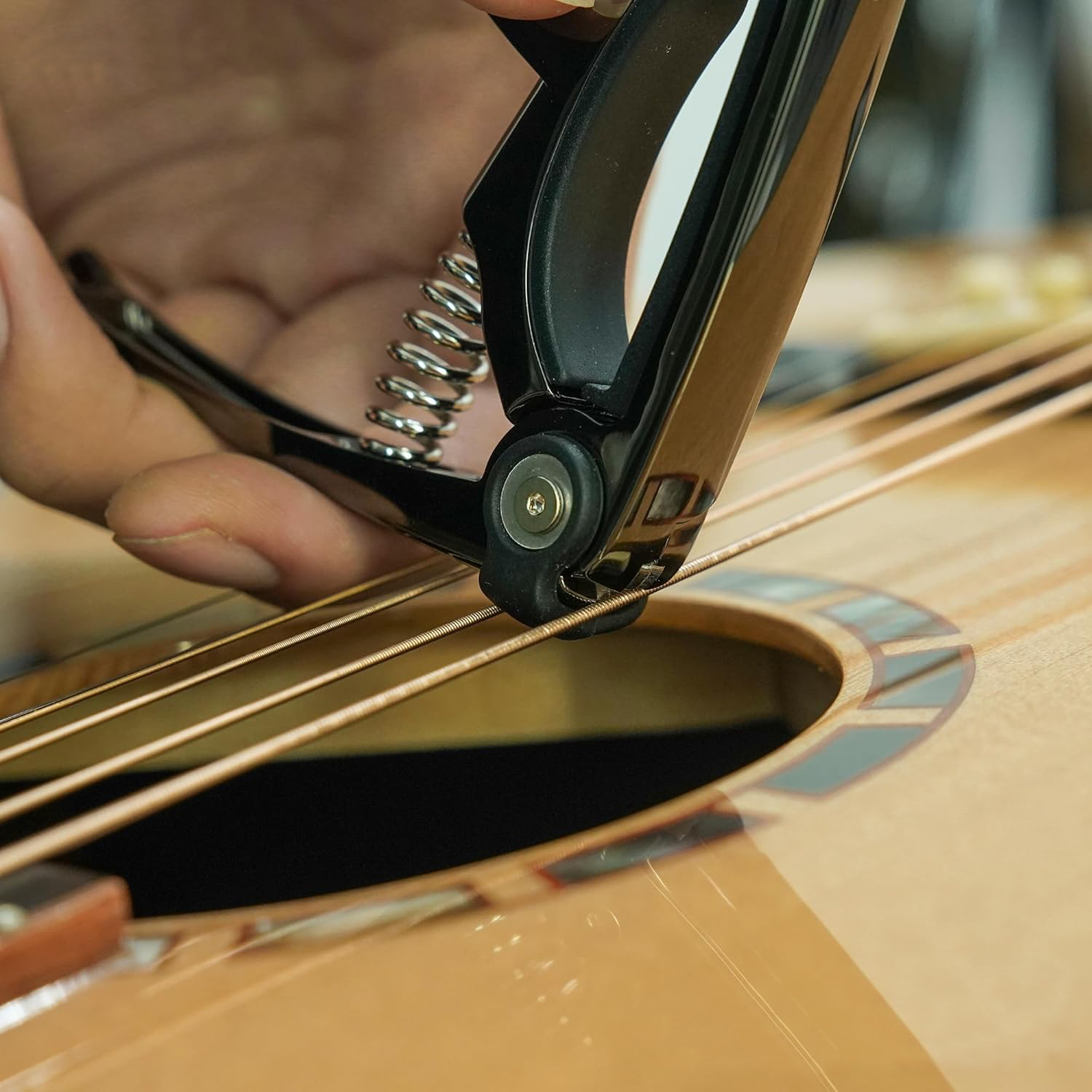 4-in-1 Guitar Capo for 6 Strin - Electric Guitar Pick Pack 评论和价格