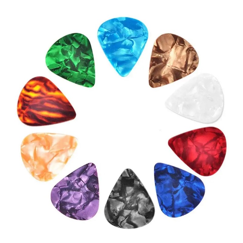 10PCS Guitar Picks Plectrum Ce - Electric Guitar Pick Pack 评论和价格