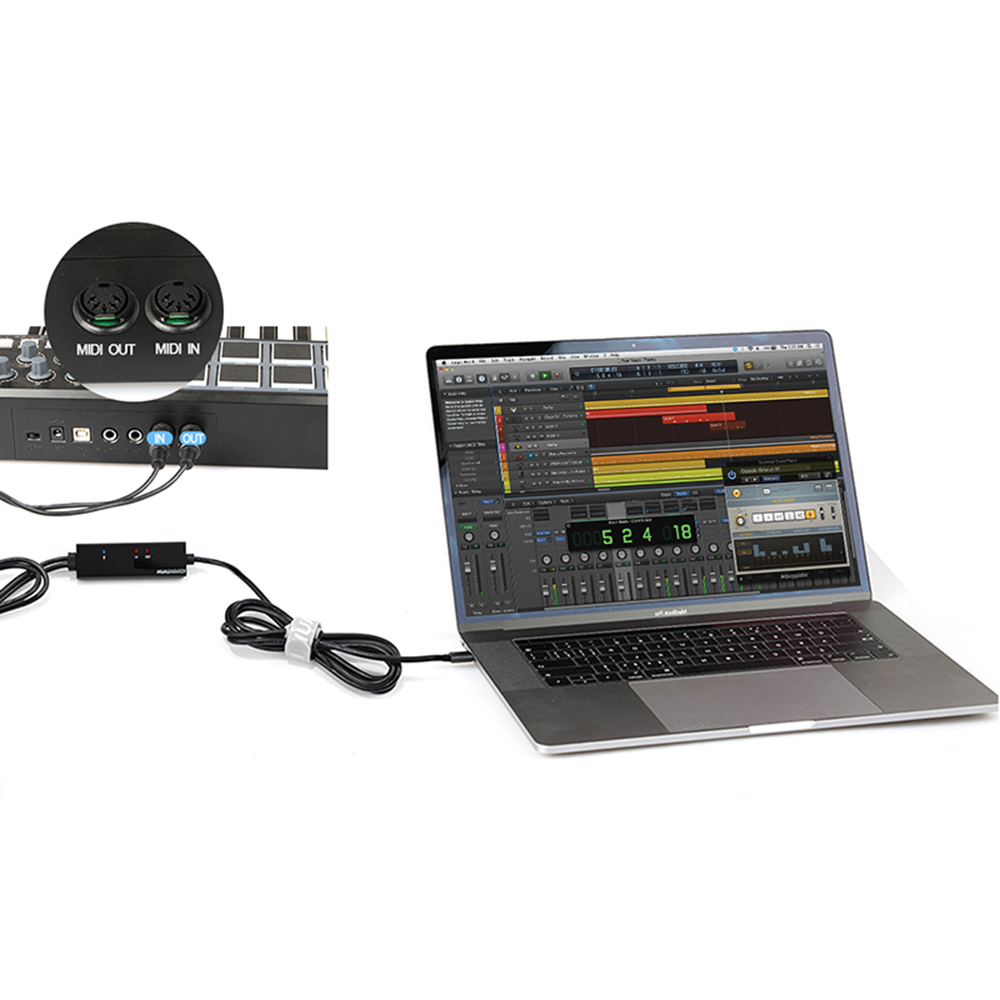 On-The-Go Midi Hub Type-C To M - Audio Music Hub 评论和价格