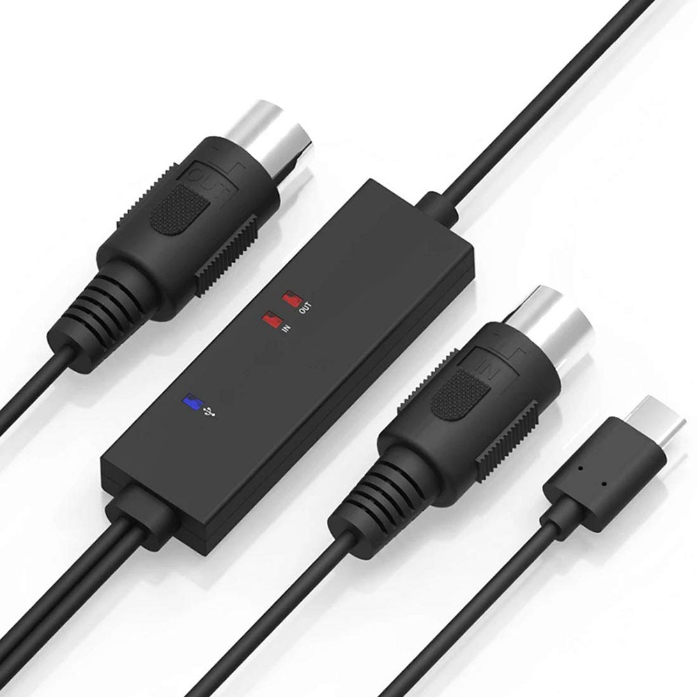 On-The-Go Midi Hub Type-C To M - Audio Music Hub 评论和价格
