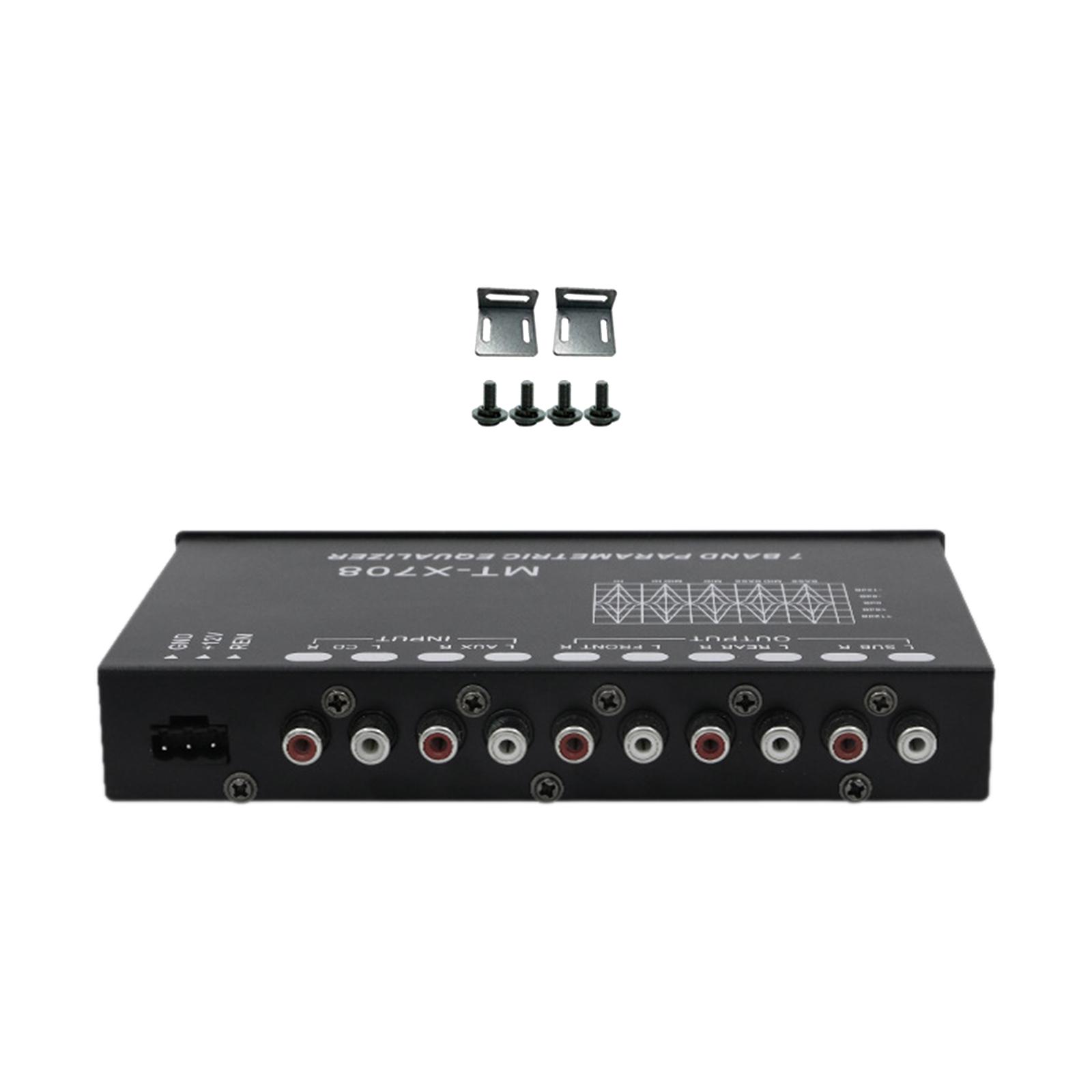 7 Band EQ Equalizer DC 12V Sub - Audio Music Equalizer 评论和价格