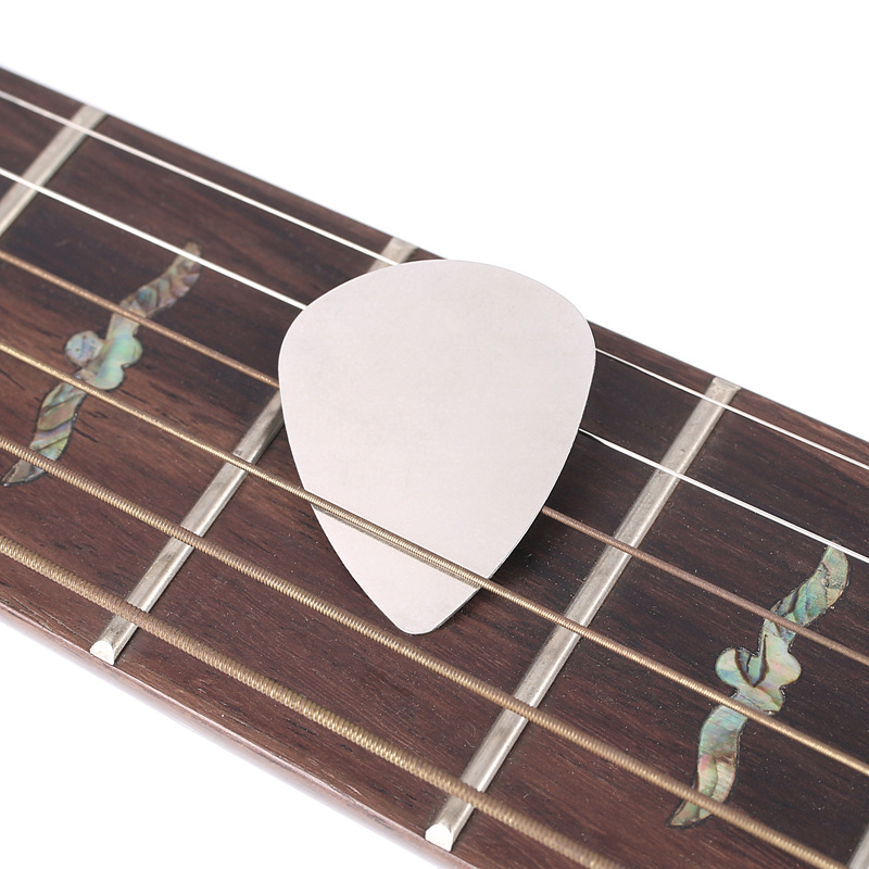 Pack of 10 Stainless Steel Met - Electric Guitar Pick Pack 评论和价格