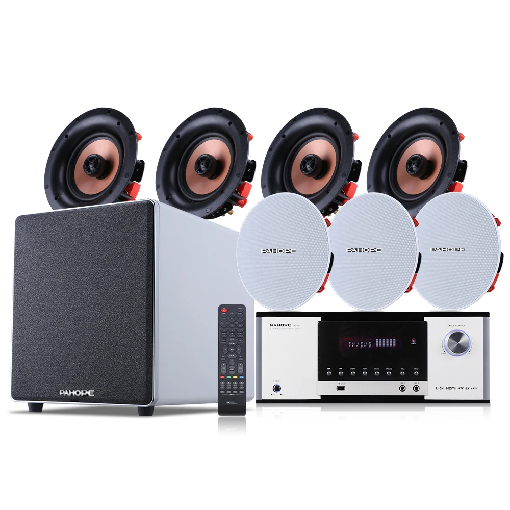 7.1 Home Theater Ceiling Speak - Audio Music Background Free 评论和价格