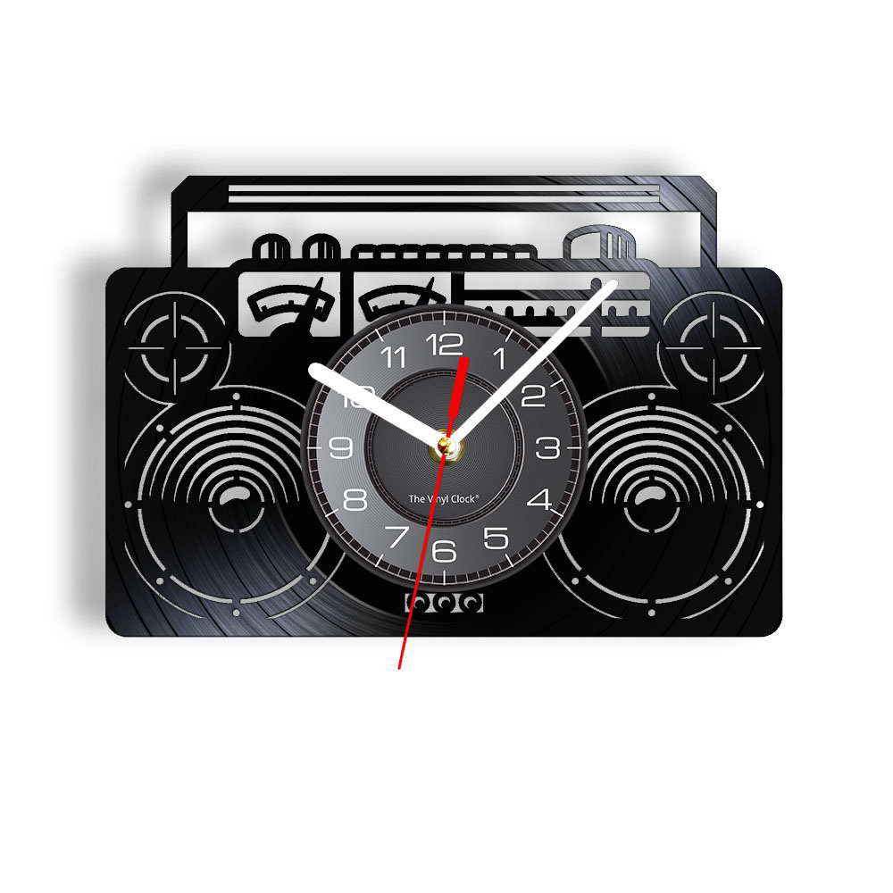 Boombox Radio Vinyl LP Record  - Audio And Music Separate 评论和价格