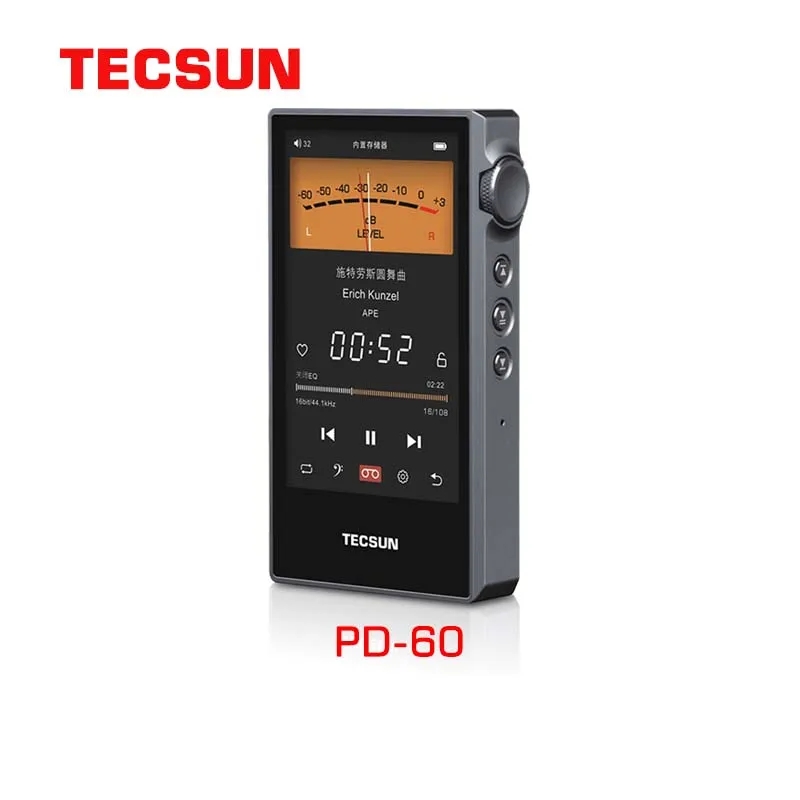 Tecsun PD-60 4 inch IPS touch  - Audio Music Equalizer 评论和价格
