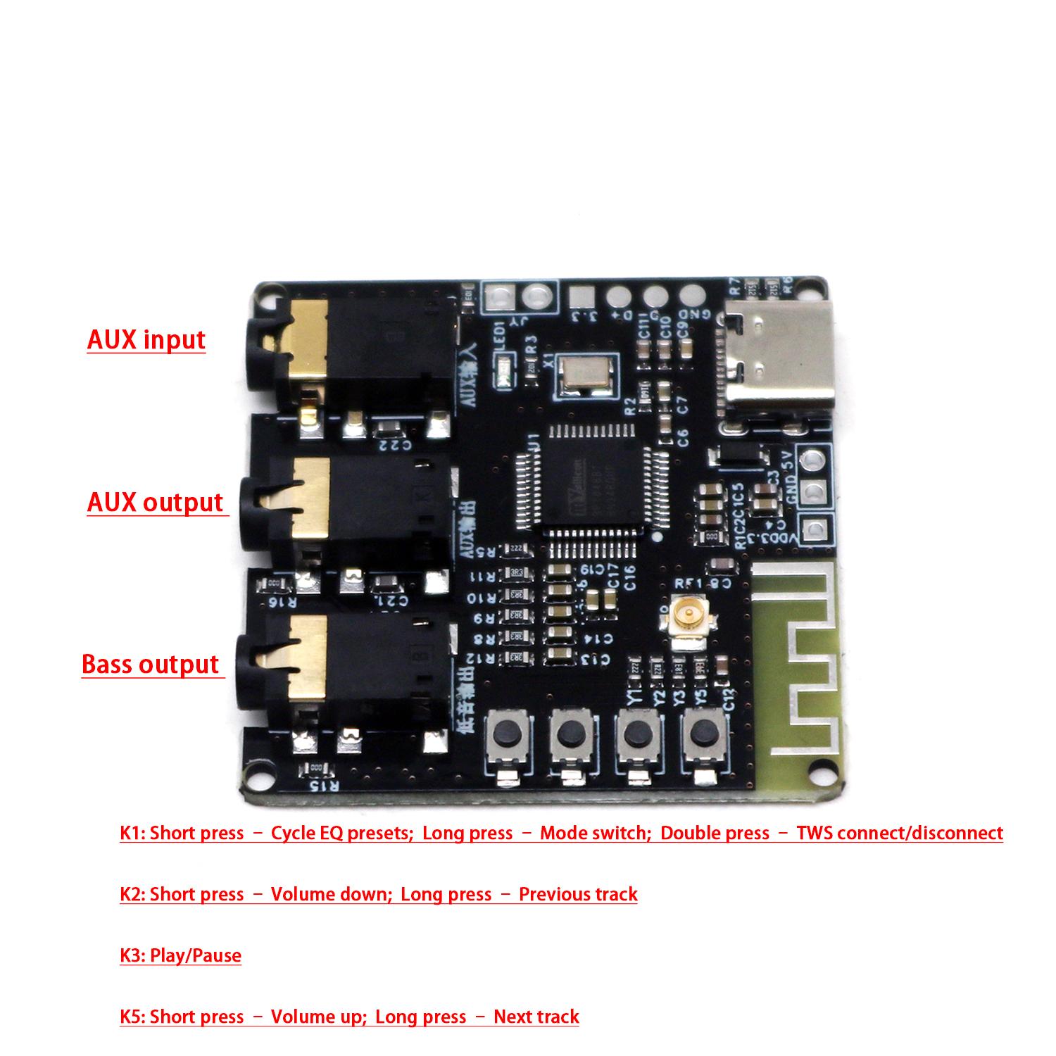 Bluetooth DSP Tuning Module BP - Audio Music Equalizer 评论和价格