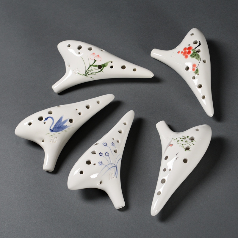 Ocarina 12-hole Professional B - Ocarina Ceramic 评论和价格