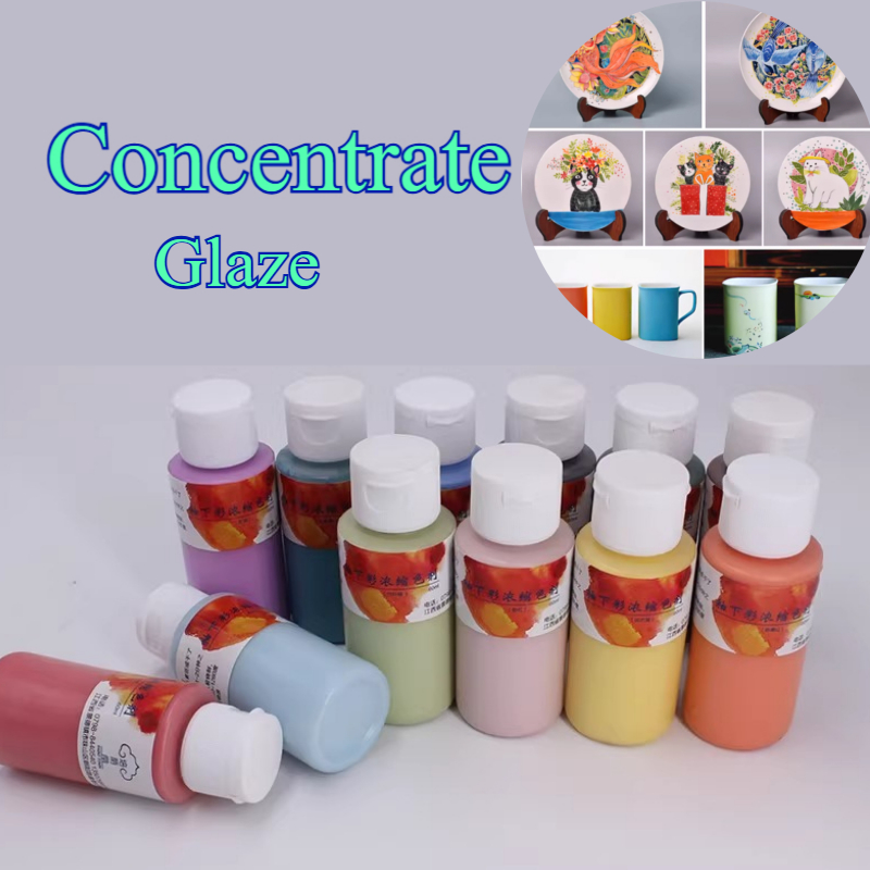 60ml 12-color Ceramic Undergla - Ocarina Ceramic 评论和价格