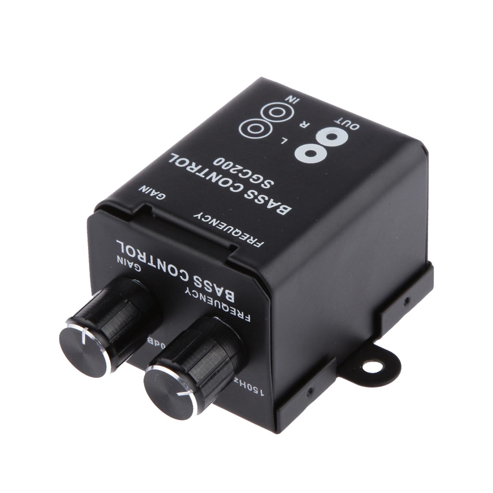 Subwoofer Bass Remote Volume C - Audio Music Equalizer 评论和价格