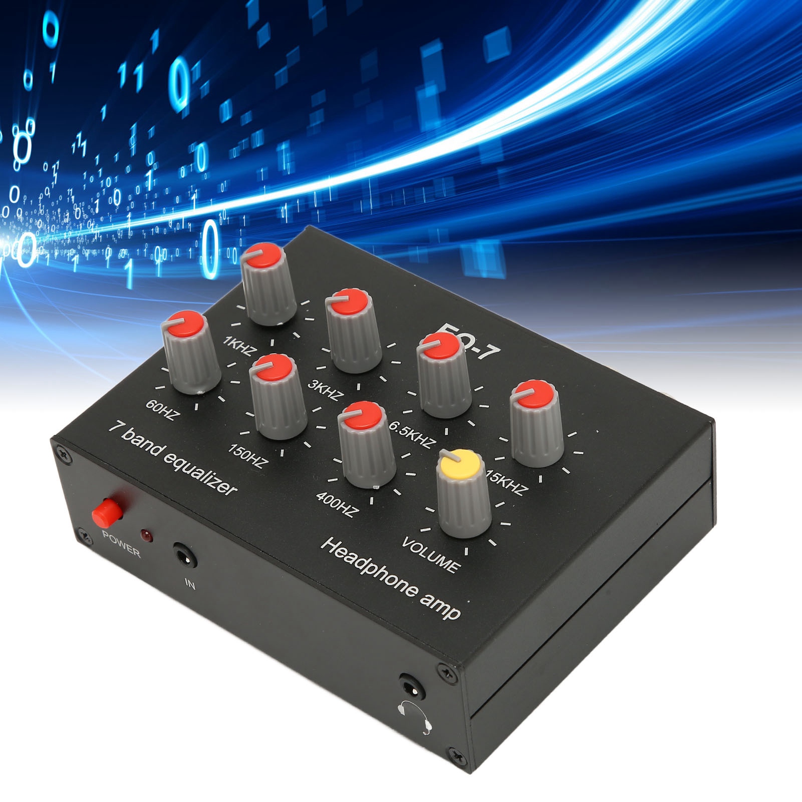 7 Band Sound Equalizer RCA Out - Audio Music Equalizer 评论和价格