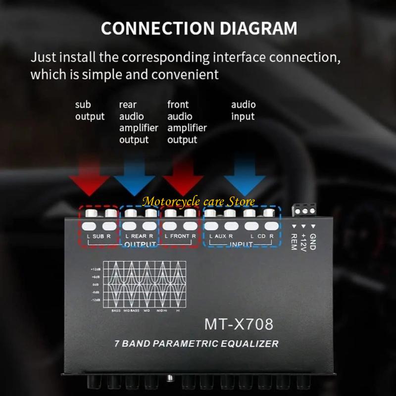 Innovative 7 Band Car Stereo E - Audio Music Equalizer 评论和价格