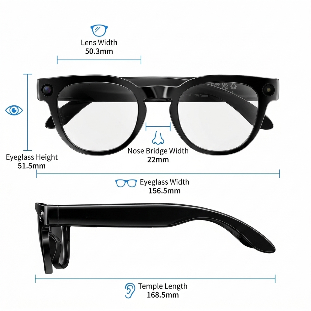 2026 New AI Smart Glasses with - Mix Audio Music 评论和价格