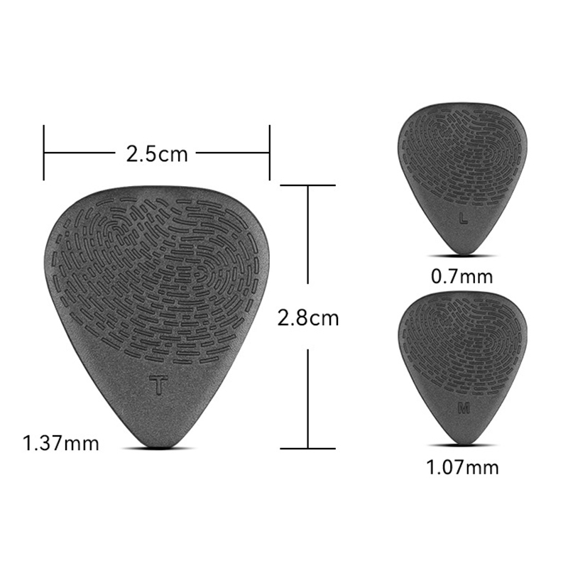 10Pcs Guitar Picks 0.7mm/1.37m - Electric Guitar Pick Pack 评论和价格