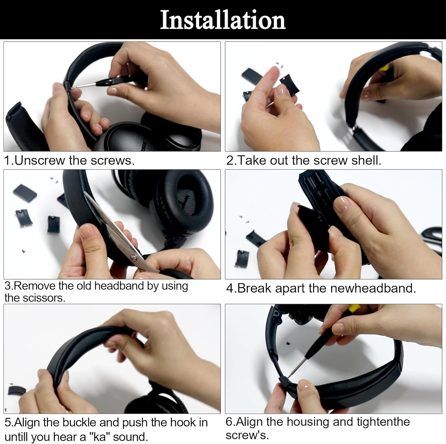 Replacement Headband for Bose  - Bose Headphone Qc45 评论和价格