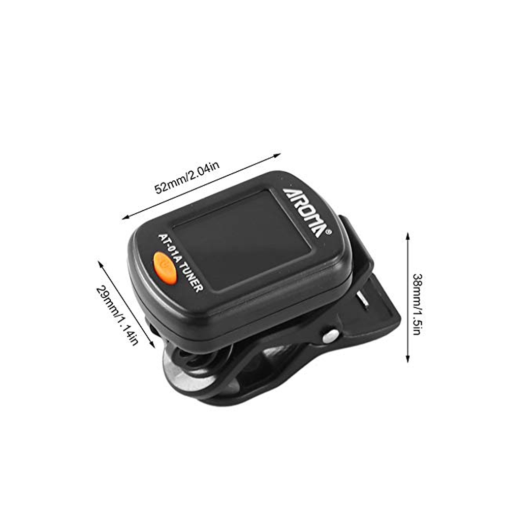Guitar Tuner AT-01A/101 Foldab - Guitar Tuner Clip 评论和价格