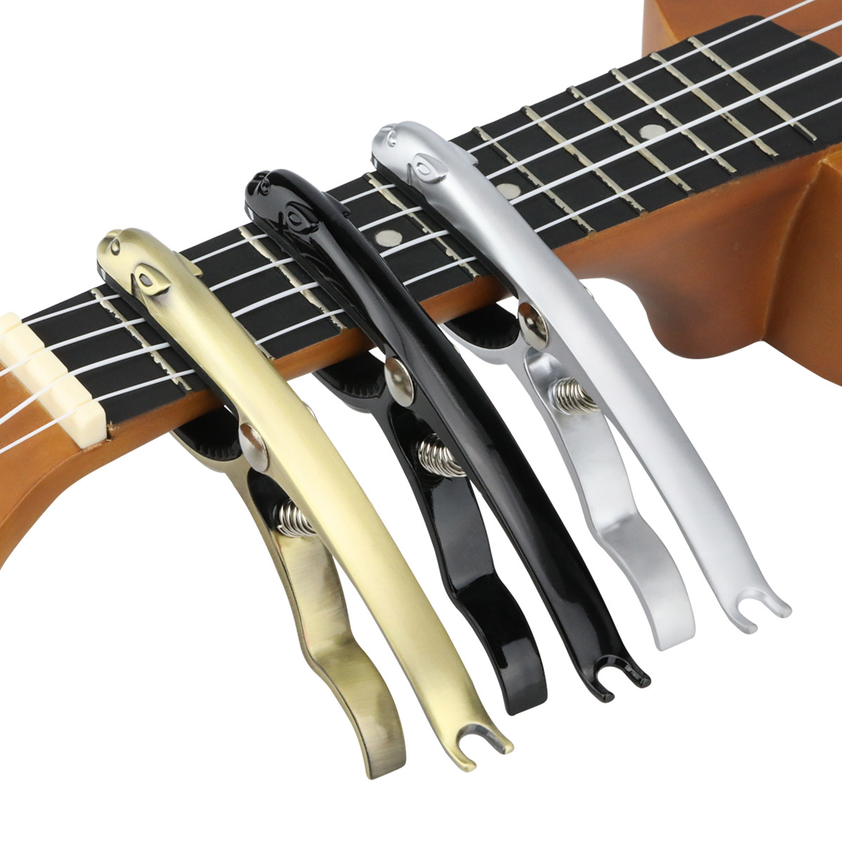 Professional Metal Guitar Capo - Guitar Tuner Clip 评论和价格