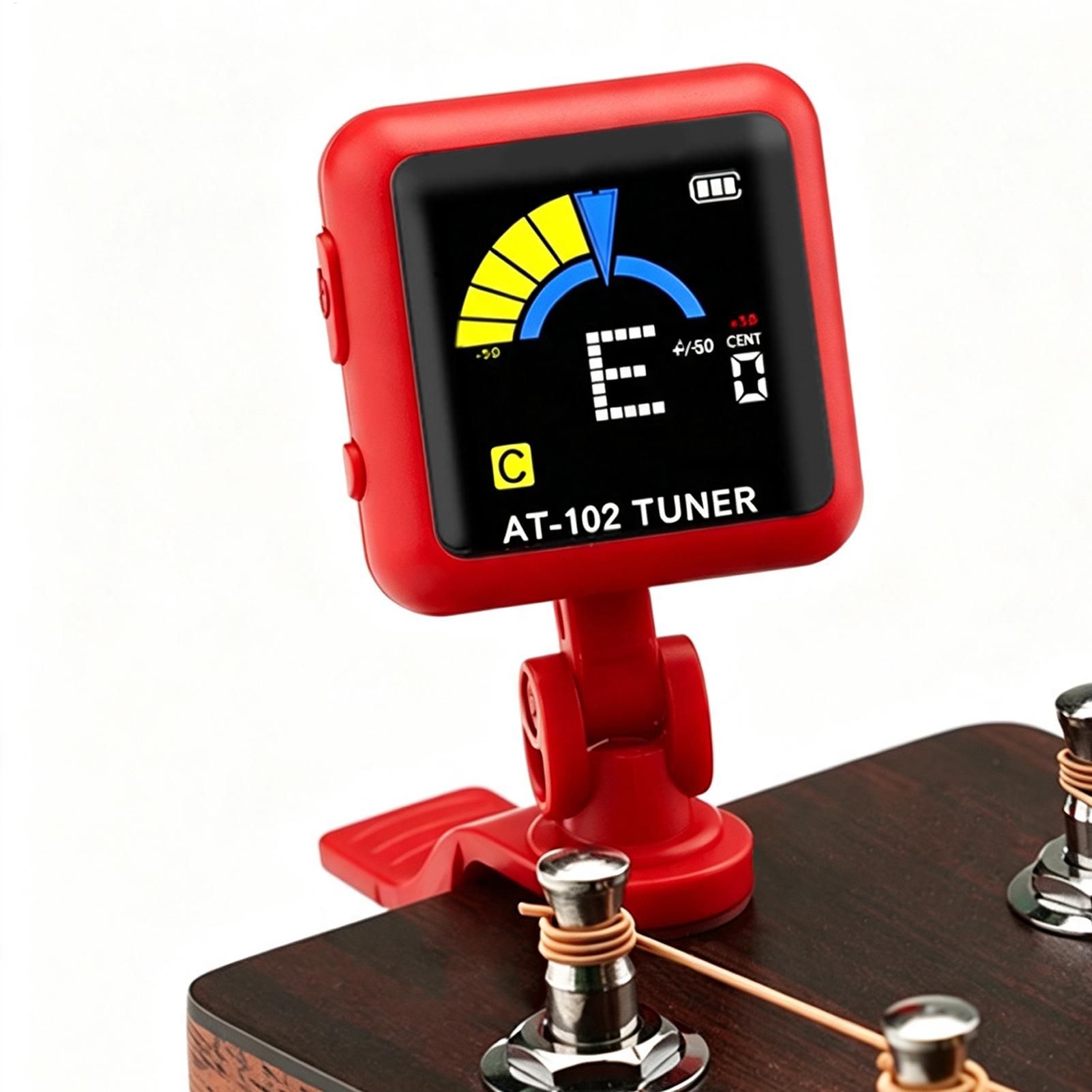 Electric Guitar Tuner LCD Disp - Guitar Tuner Clip 评论和价格