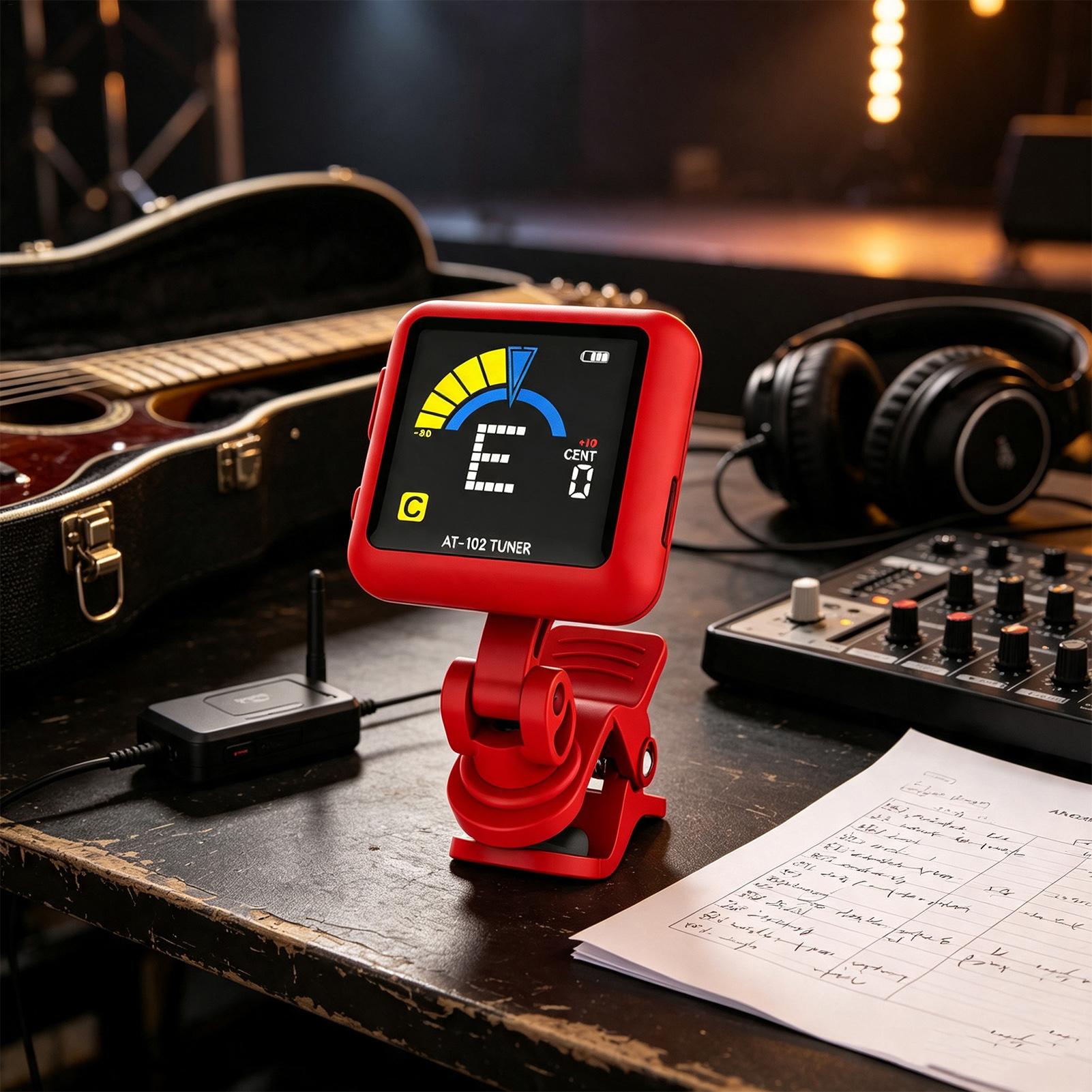 Electric Guitar Tuner LCD Disp - Guitar Tuner Clip 评论和价格