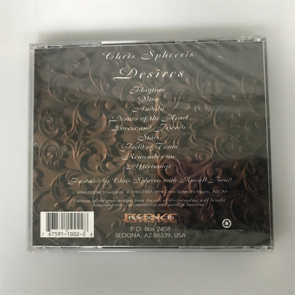 CD 'Desires' Chris Spheeris Mu - Audio Music Of 评论和价格