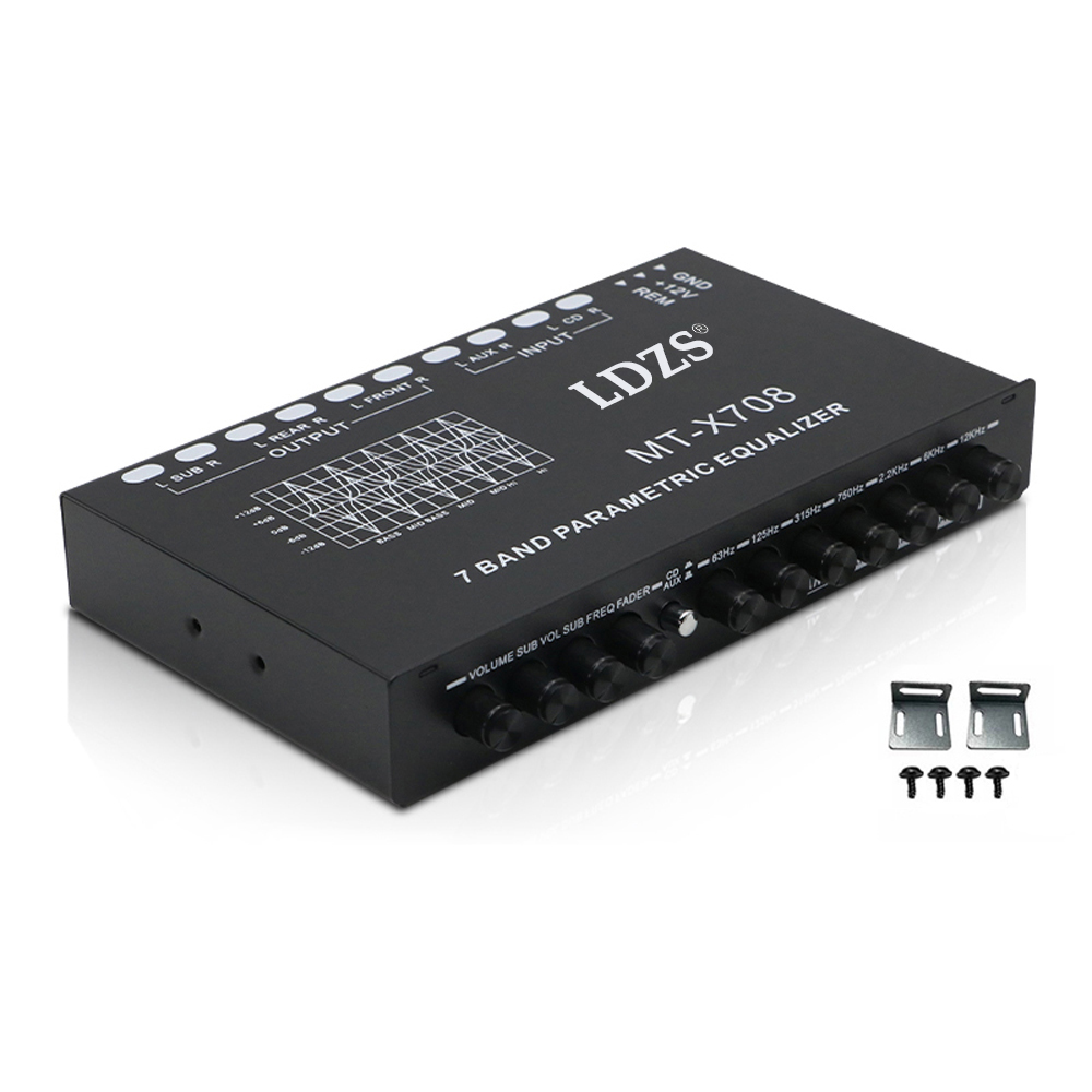 Professional 7 Band Car Equali - Audio Music Equalizer 评论和价格