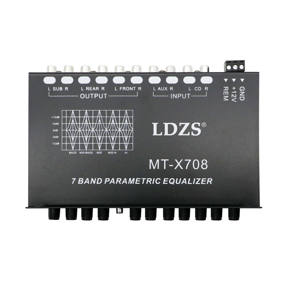 Professional 7 Band Car Equali - Audio Music Equalizer 评论和价格