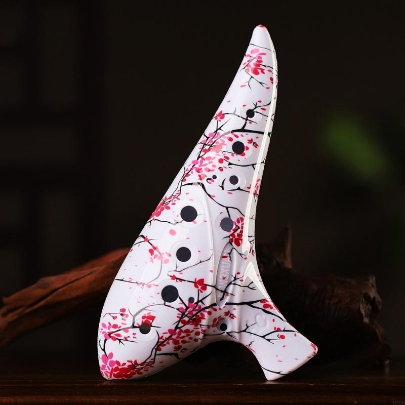12 Hole Ceramic Ocarina with S - Ocarina Ceramic 评论和价格