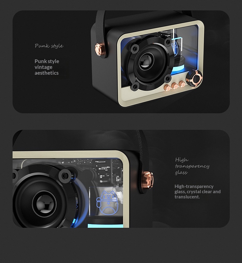 Transparent Wireless Speaker M - Audio Music Equalizer 评论和价格